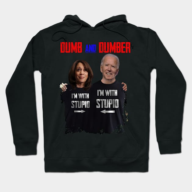 Dumb and Dumber I'm stupid Hoodie by EnarosaLinda XY